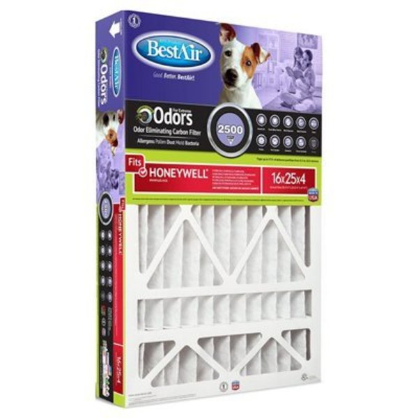 Bsc Preferred 16x25x4 Hon Pet Filter PFHW1625-11CR